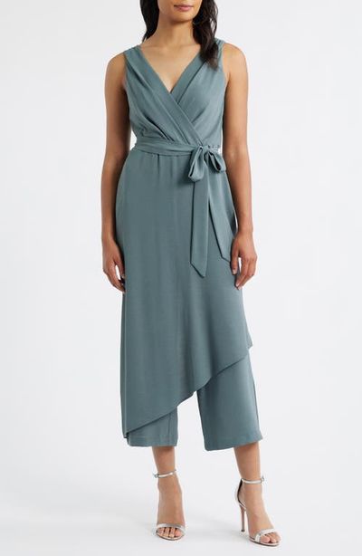 Connected Apparel Connected Apparel Wrap Jumpsuit
