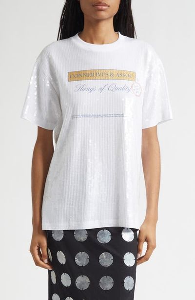 CONNER IVES 'Conner Ives & Associates Sequin T-Shirt