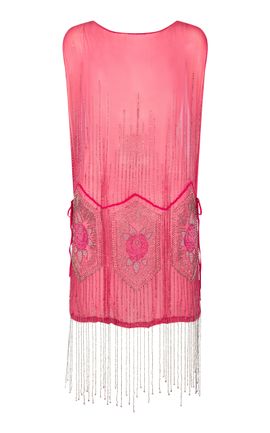 Conner Ives Conner Ives Demi Couture Sequined Silk Chiffon Top