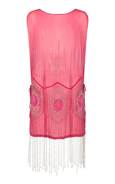 Conner Ives Conner Ives Demi Couture Sequined Silk Chiffon Top