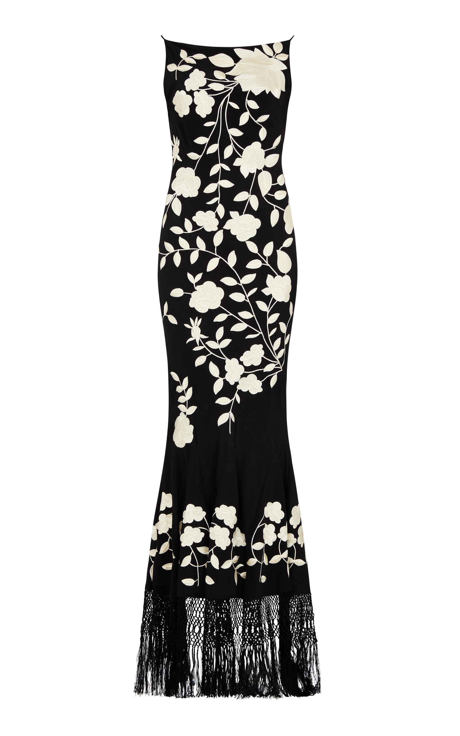 Conner Ives Conner Ives Demi Couture Silk Maxi Dress