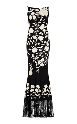 Conner Ives Conner Ives Demi Couture Silk Maxi Dress