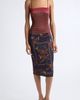 CONNER IVES CONNER IVES Pleated Scarf Midi Skirt - 1