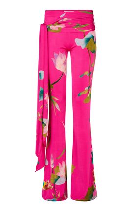 Conner Ives Conner Ives Printed Jersey FlaredLeg Pants