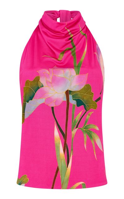 Conner Ives Conner Ives Printed Jersey Top