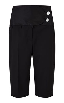 Conner Ives Conner Ives Tailored Wool Bermuda Shorts