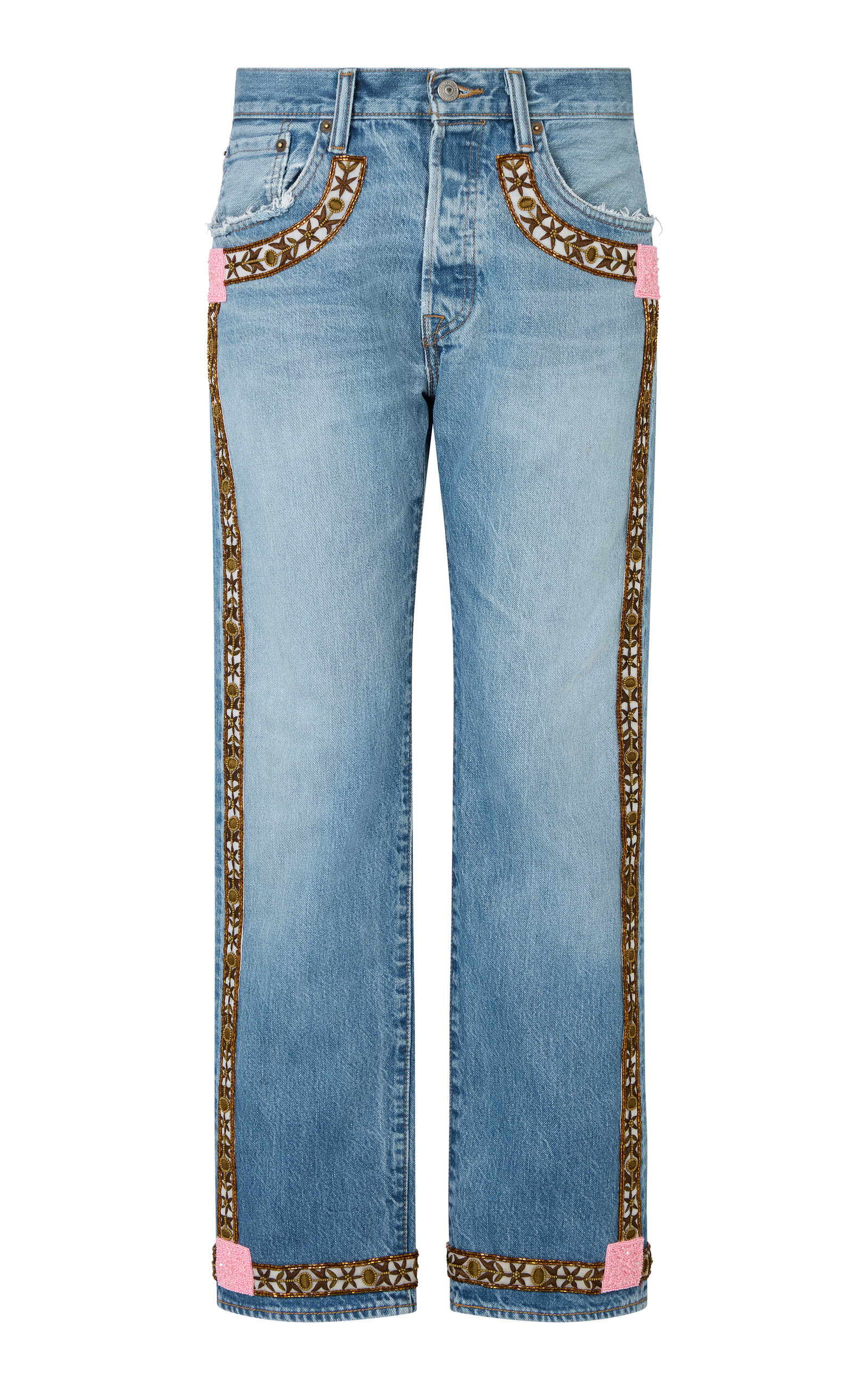 Conner Ives Conner Ives Vintage Rigid MidRise StraightLeg Jeans