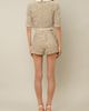 Contessa Mills Contessa Mills Blair Whimsical Lambskin-Trimmed Novelty Shorts - 2