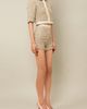 Contessa Mills Contessa Mills Blair Whimsical Lambskin-Trimmed Novelty Shorts - 3