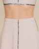 Contessa Mills Contessa Mills Coraline Charcoal Shell-Button Satin Crop Top - 5