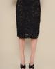 Contessa Mills Contessa Mills Fleur Sheer Abstract Lace Midi Pencil Skirt - 4