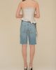 Contessa Mills Contessa Mills Le Fay Raw-Edged Pleated Satin Ruffled Top - 4