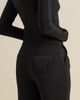Contessa Mills Contessa Mills Medusa Fitted Hand-Dyed Fringe Stretch Crepe Top - 3