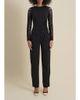 Contessa Mills Contessa Mills Medusa Fringe Loose-Fit Double-Pleat Stretch Crepe Trousers - 1