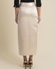 Contessa Mills Contessa Mills Morgaine Mid-Rise Fluid Elegant Shiny Sateen Skirt - 4