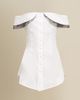 Contessa Mills Contessa Mills Peter Lace-Trim Poplin Dress - 1