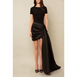 Contessa Mills Contessa Mills Sanderson Luxurious Asymmetrical Taffeta Skirt