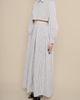 Contessa Mills Contessa Mills Thomasin Striped Cotton Poplin Maxi Skirt - 3