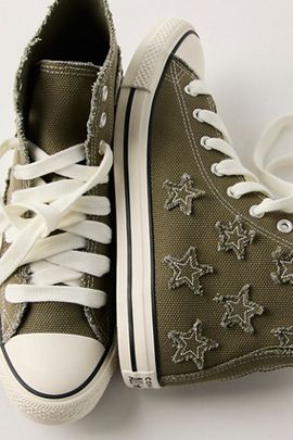 Converse Chuck Taylor All Star Distressed Stars High-Top Sneakers