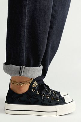Converse Chuck Taylor All Star Lift Ribbon Platform Low Top Sneakers
