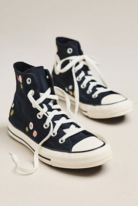 Converse Chuck Taylor High-Top Embroidered Sneakers