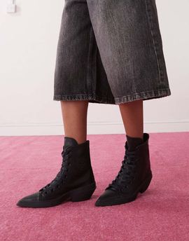 Converse Converse Chuck 70 De Luxe leather cowboy boots in black