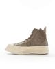 Converse Converse Chuck 70 De Luxe squared platform sneakers in brown - 1