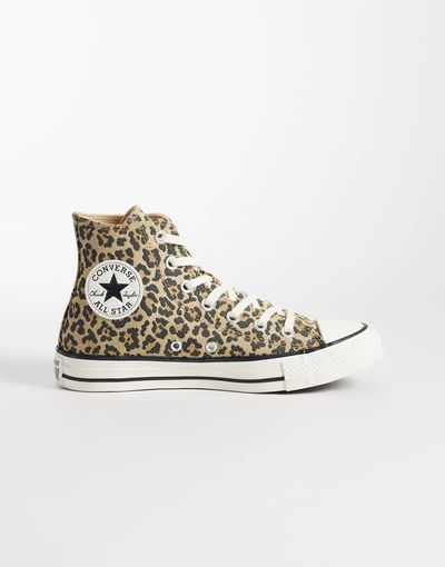 Converse Converse Chuck 70 Hi Sneakers in leopard print-Multi
