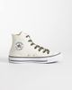 Converse Converse Chuck 70 Hi Sneakers in off white with leopard print laces - 1