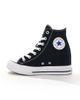 Converse Converse Chuck Taylor All Star Classic Wedge Platform sneaker in black - 2