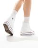 Converse Converse Chuck Taylor All Star Classic Wedge Platform sneaker in white - 3