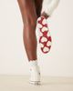 Converse Converse Chuck Taylor All Star Hi heart sneakers in white - 4
