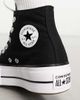 Converse Converse Chuck Taylor All Star Hi Lift canvas platform sneakers in black - 3