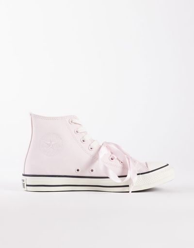 Converse Converse Chuck Taylor All Star Hi Peached Canvas sneakers in pink