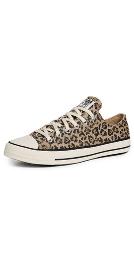 Converse Converse Chuck Taylor All Star Leopard Jacquard Sneakers Egret/Black/Honey Stick M 7.5/ W