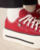 Converse Converse Chuck Taylor All Star Lift Hi Double Stack sneakers in burgundy-Red - 3