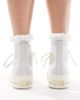 Converse Converse Chuck Taylor All Star Lift Hi platform sneakers in gray with gold details - 4