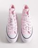 Converse Converse Chuck Taylor All Star Lift Hi platform sneakers with bow and stud detailing in pink - 3