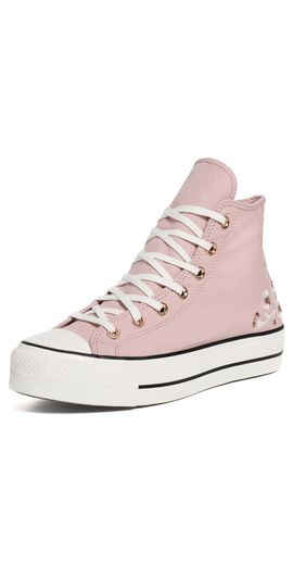 Converse Converse Chuck Taylor All Star Lift Platform Sneakers Petal Pit/Vintage White/Gold