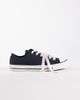 Converse Converse Chuck Taylor All Star Ox Canvas sneakers in black with bow double lace-Neutral - 1