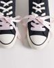 Converse Converse Chuck Taylor All Star Ox Canvas sneakers in black with bow double lace-Neutral - 3