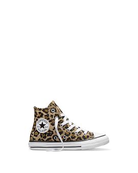 Converse Converse Girls' Chuck Taylor All Star High Top Leopard Sneakers