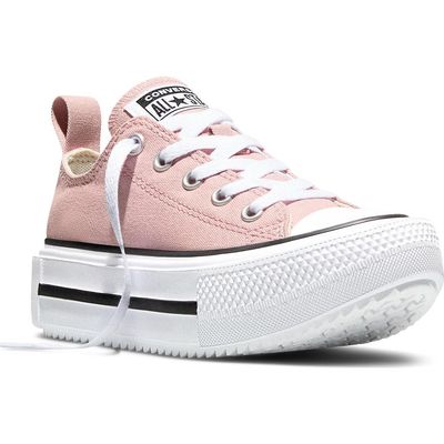 Converse Converse Kids' Chuck Taylor All Star Lift Double Stack Low Top Platform Sneaker