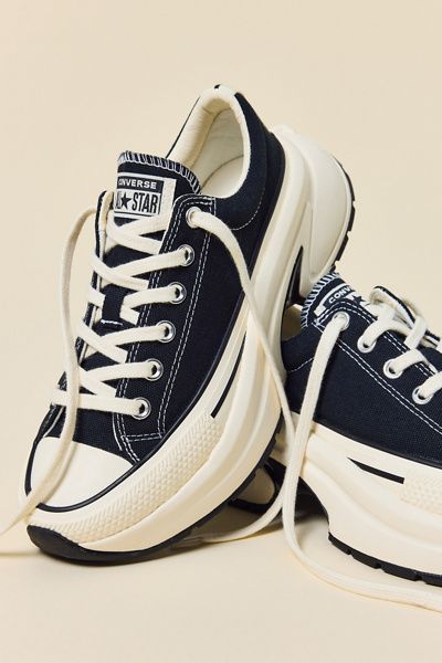 Converse Converse Run Star Crush Platform Sneakers in Black/Egret/Black at Urban Outfitters