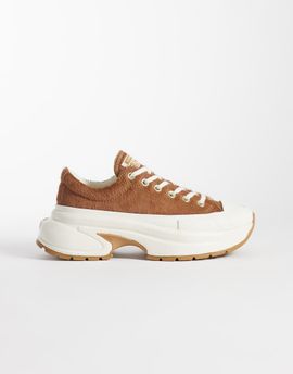 Converse Converse Run Star Crush sneakers in tan faux fur-Neutral