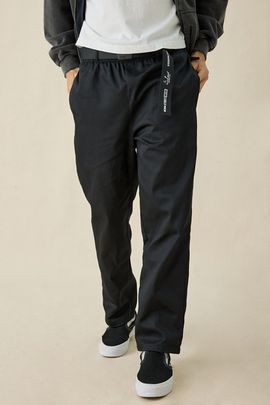 Cookman Cookman X Vision Street Wear Belted Semiwide Chef Pants in Black, Men's at Urban Outfitters