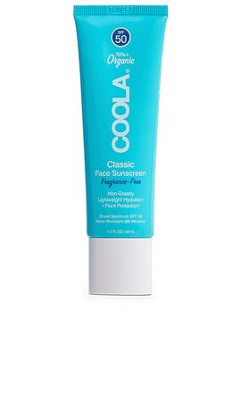 COOLA COOLA Fragrance Free Classic Organic Face Sunscreen Lotion SPF 50