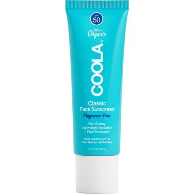 COOLA® COOLA® Suncare Fragrance Free Classic Face Organic Sunscreen Lotion SPF 50 