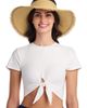 Coolibar Coolibar Frayed Rolled Visor, UPF 50+ Sun Protection - 1