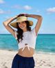 Coolibar Coolibar Frayed Rolled Visor, UPF 50+ Sun Protection - 2